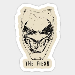 Retro The Fiend Sticker